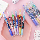 6PCS Cute Game Genshin Impact 0.5mm Gel Pens