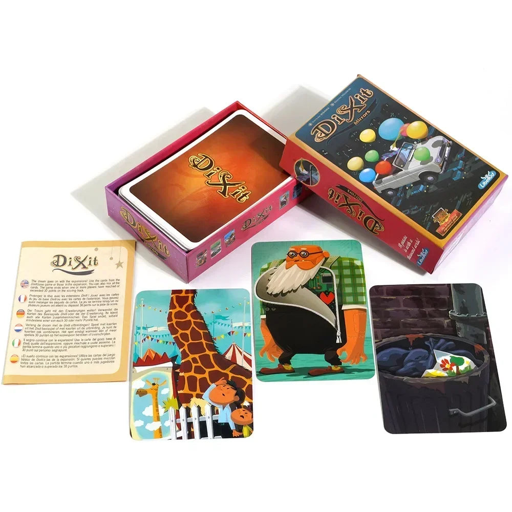 Board Game Dixit English Edition Expansion Strategic Family