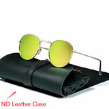 LeonLion 2023 Round Retro Sunglasses Men Round Vintage