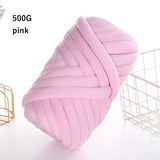 500g/1kg Thick Chunky Yarn Cored Cotton Wool Tube