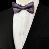 VEEKTIE Brand Pretied Bowties For Men Polka Dots