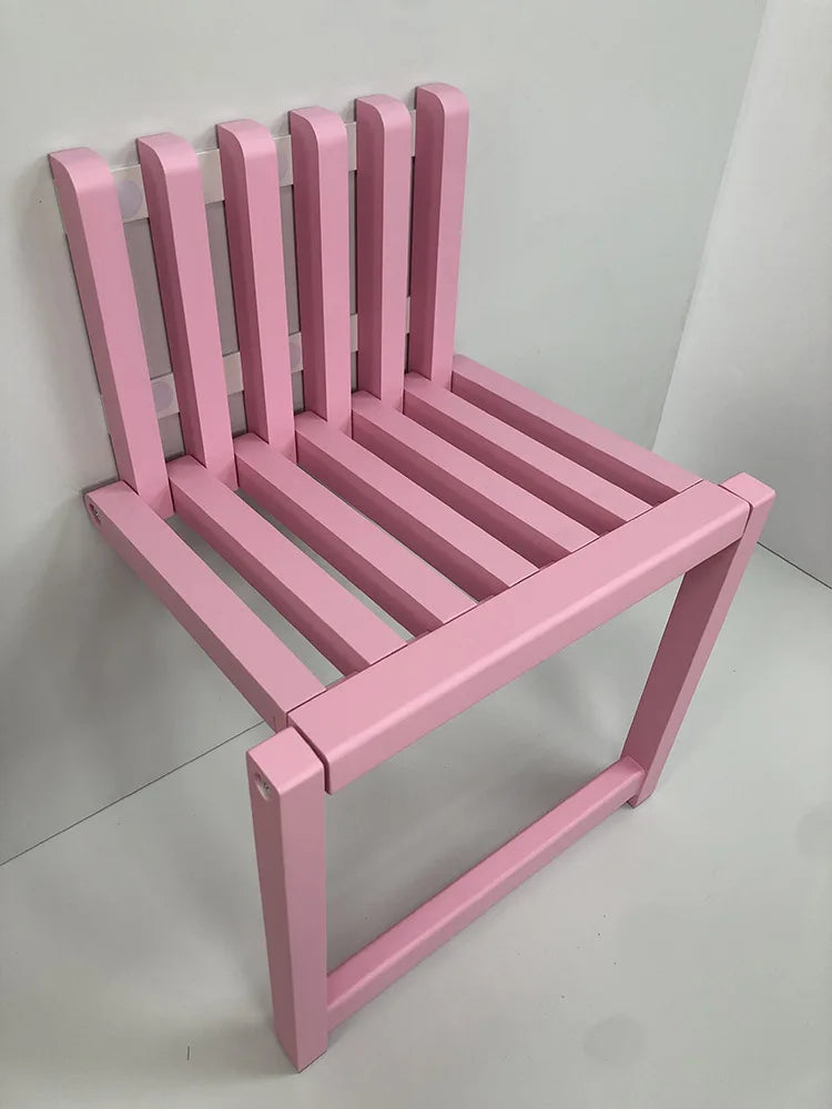 Folding Footstool Wall-Mounted Wall Folding Porch Chair Door