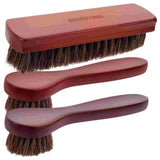 3 Pcs Clean Polish Boot Brush Horse Hair