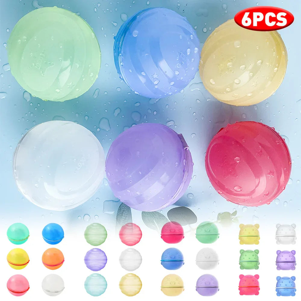 6pcs/lot play water toys children's water splashing silicone