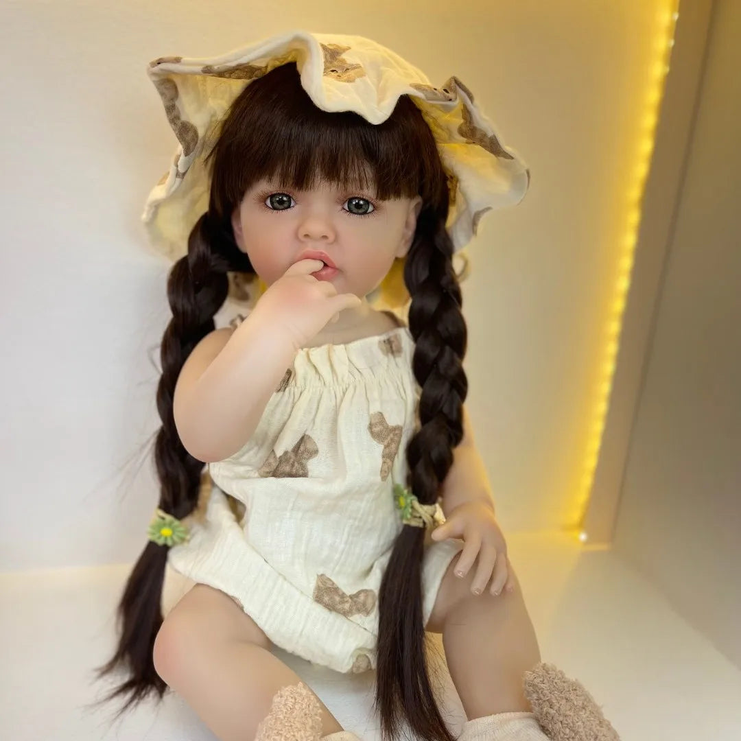 BZDOLL 55 CM 22 Inch Reborn Dolls Realistic