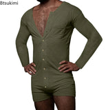 New 2024 Men's Sexy Pajamas Sets Casual One