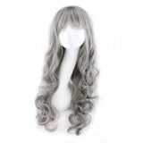 Lady 80cm Long Curly Wigs Fashion Cosplay Costume