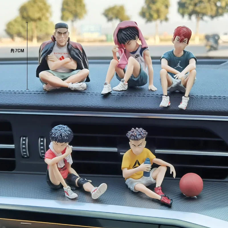 Car Telephone Number Plate Interior Anime Decoration SLAM