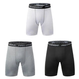 New Male Fitness Quick-Drying Tight Shorts Elastic Compression