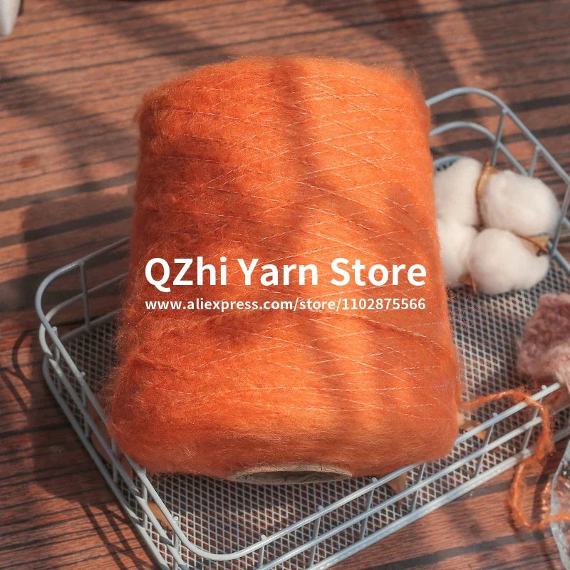 500G Soft Thick Mohair Cashmere Wool Yarn for