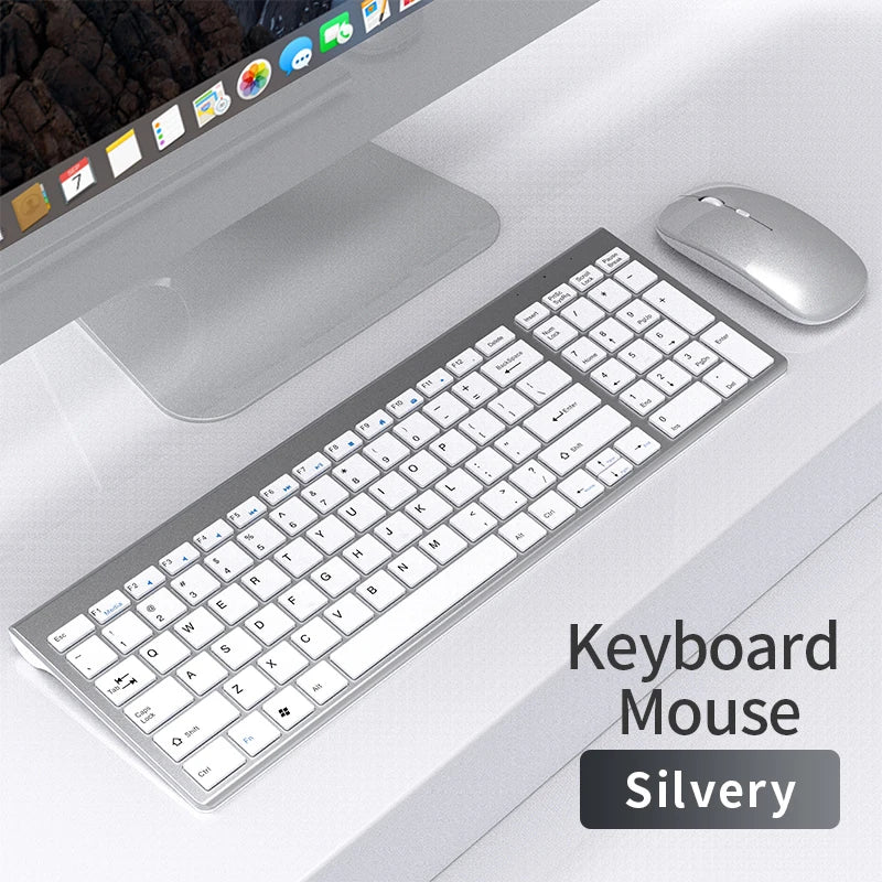 Bluetooth 5.0 & 2.4G Wireless Keyboard and Mouse