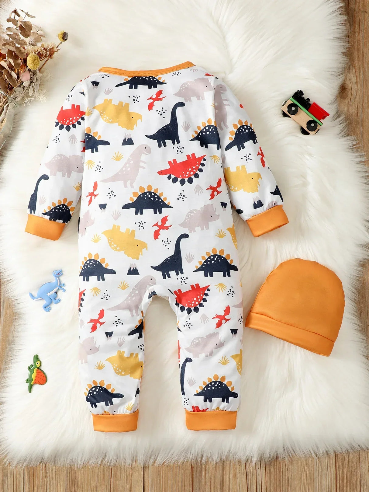 2022 New Baby Boys' Bodysuit Cute Cartoon One