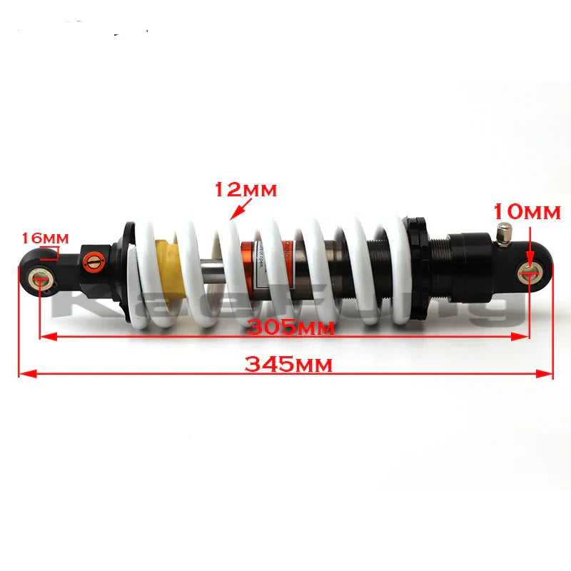 260305mm rear shock absorber damping adjustable suitable