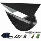 Oversized Double 118inx79in Hammock with Tree Straps and