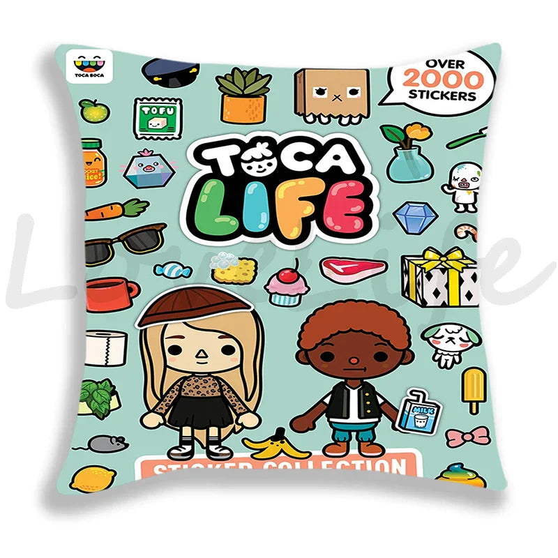 Toca Life World Pillow Case Home Decorative Toca