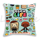 Toca Life World Pillow Case Home Decorative Toca