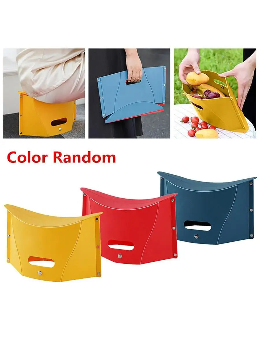 Portable Folding Step Stool Card Folding Shrink Stools