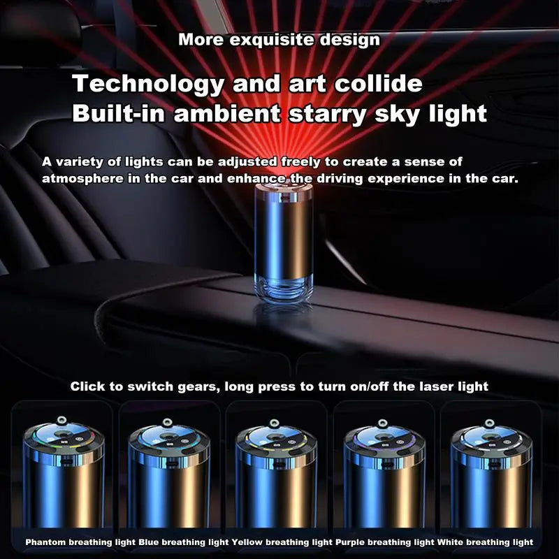 5 Modes Scent Air Car Aroma Humidifier Auto