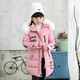 Big Size Winter Girls Jackets Keep Warm Thicken