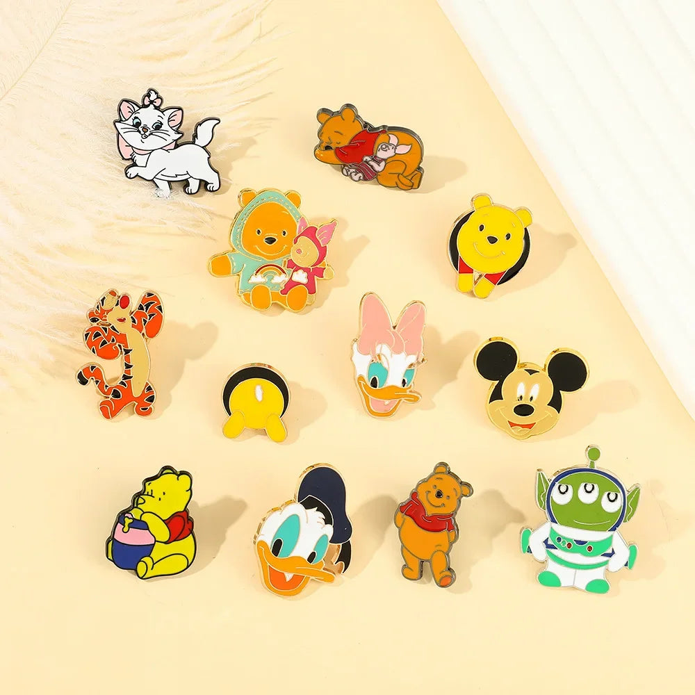 Stitch Lapel Pins for Backpack Accessories Cartoon Lilo