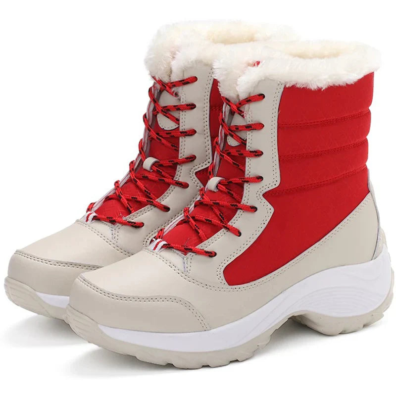 Women Boots Lightweight Ankle Boots Platform Shoes