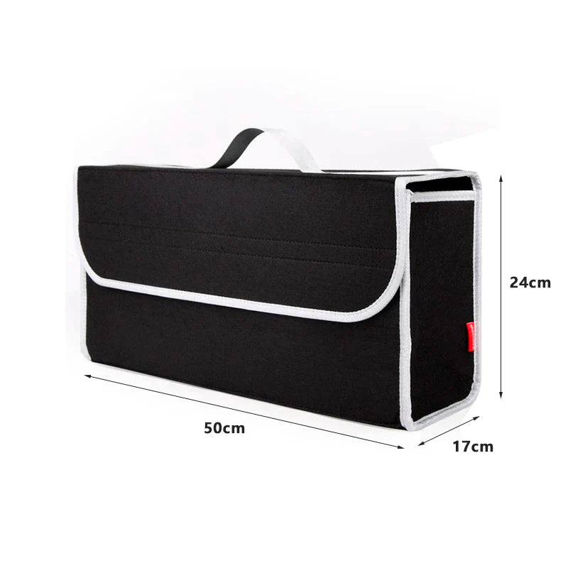 KAWOSEN Portable Foldable Car Trunk Organizer Cloth Auto