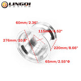 LYNNCHI Motorcycle 220mm Aluminum Rear Wheel Hub Beach