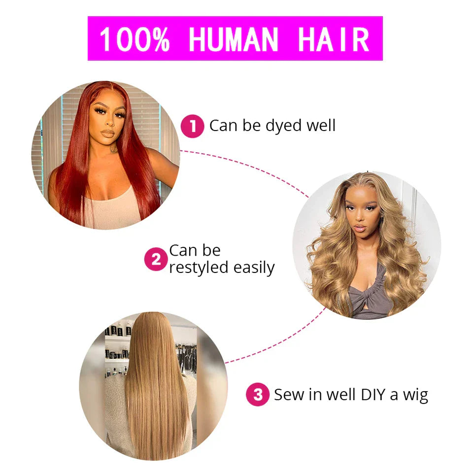 27 Honey Blonde Human Hair Bundles Virgin Cheap