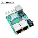 3 Ports 10/100/1000mbps Switch Pcba Module Security Monitoring