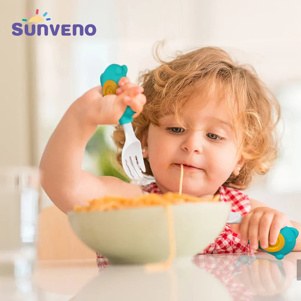 Sunveno Baby Spoon and Fork set Utensils Set