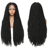 X-TRESS Full Lace Braided Wigs Faux Locs Synthetic