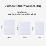 10pcs20pcs Shoes Storage Bag Closet Organizer Non Woven