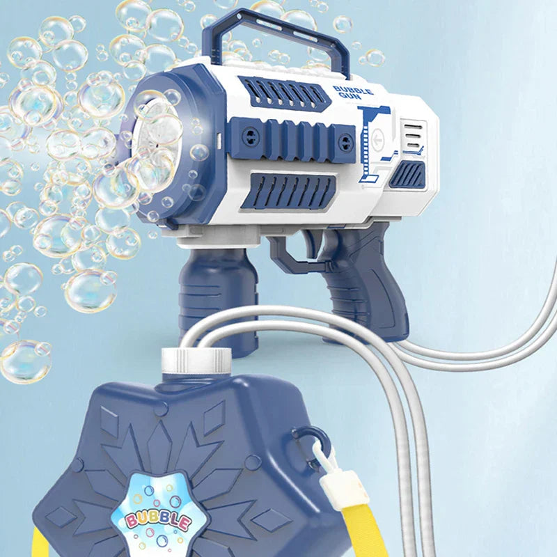 Automatic Bubble Gun 12hole with Large Backpack Summer
