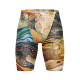 New Summer Men's Beach Tights Shorts Swimming Trunks