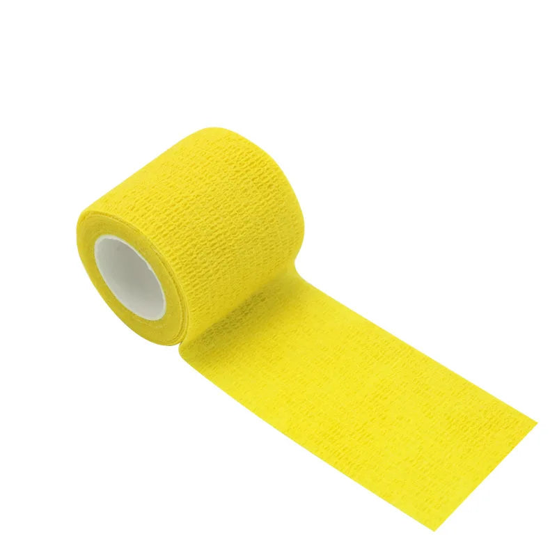 12pcs/Lot 5*450cm Disposable Cohesive Tattoo Grip Tape Wrap