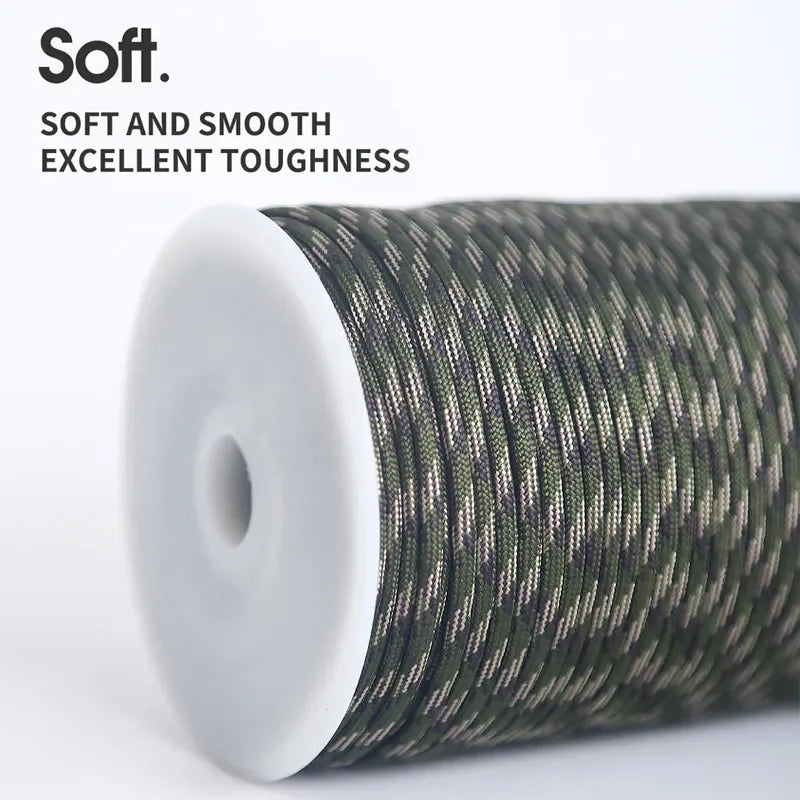 7 Cores 550 Paracord Cord 5 8 16