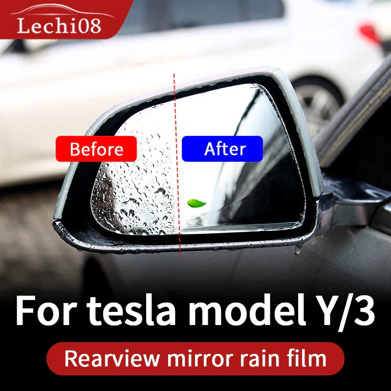 Rearview mirror film for Tesla model Y accessoriescar