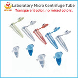 IKEME 500PCS Pcr Micro Centrifuge Tube 0.2ml 0.5ml