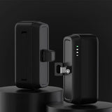 Mini Power Bank 5000Mah with LED Light Phone