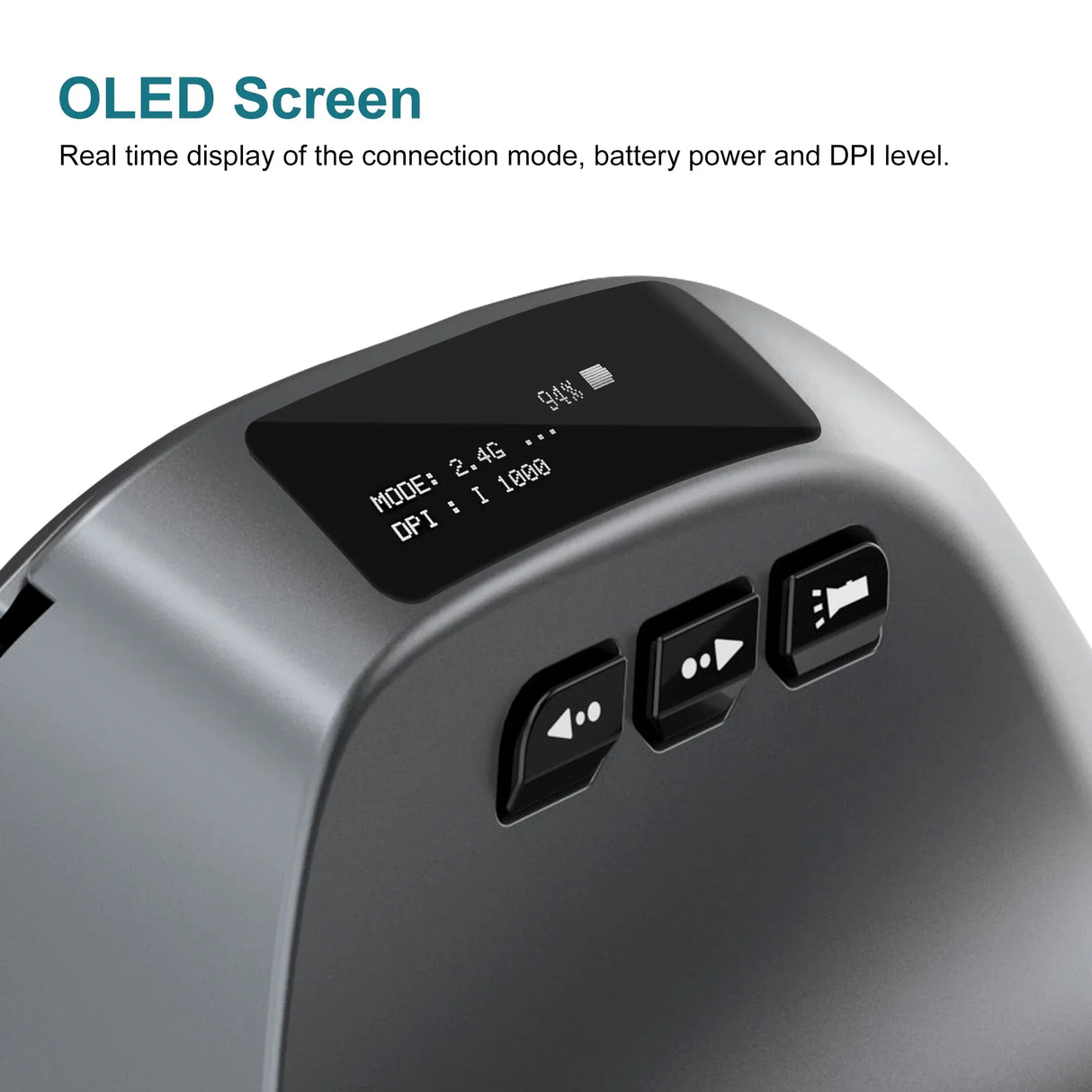 Lefon Bluetooth Vertical Mouse Wireless Ergonomic Mice with