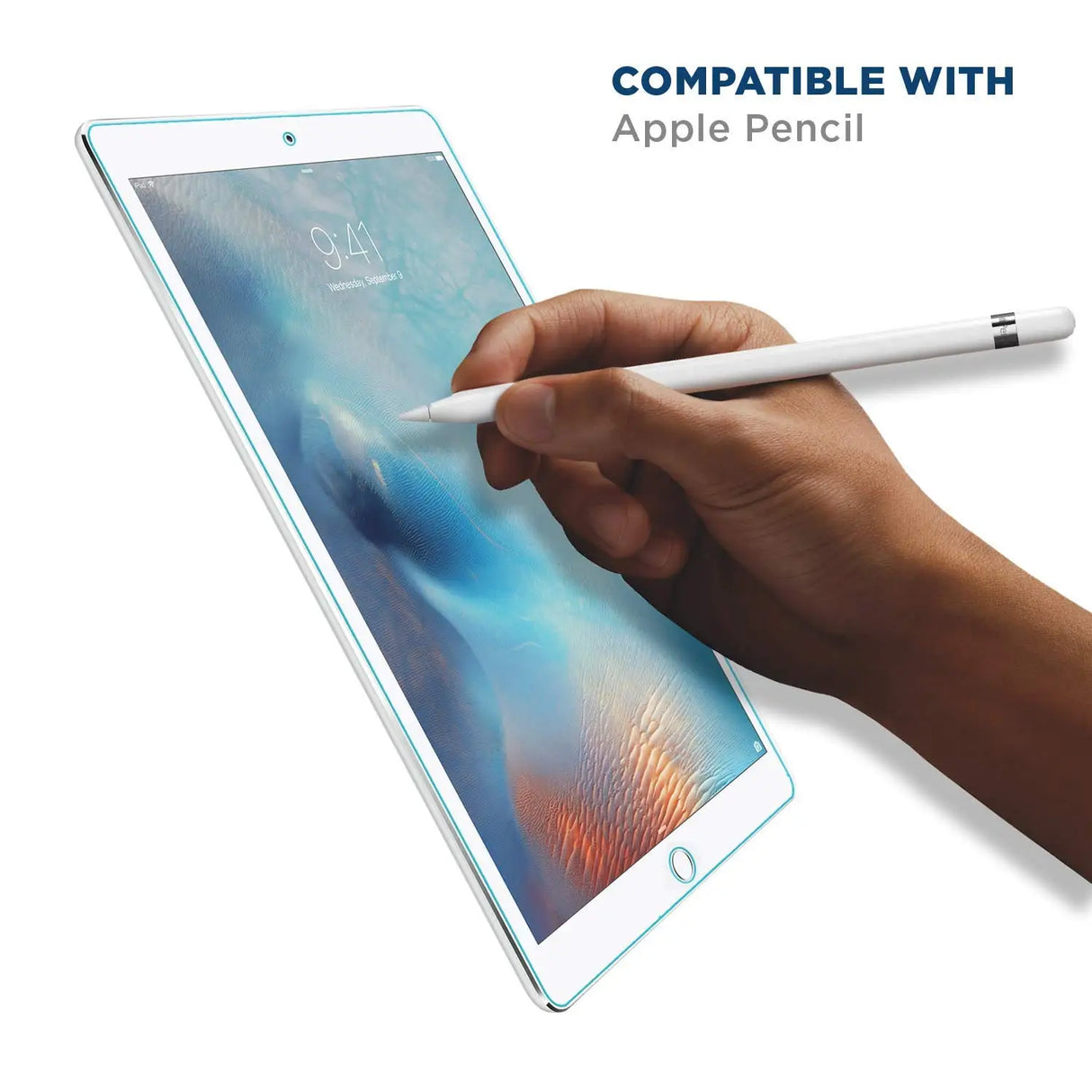 Tempered Glass Screen Protector for Apple iPad Pro - Anti-Scratch Film