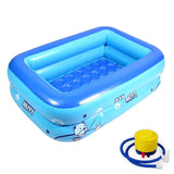 120cm/130cm Inflatable Square Swimming Pool Children Inflatable Pool