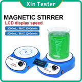 Xin Tester Magnetic Stirrer 3000ml LCD Display,Home/Lab Digital