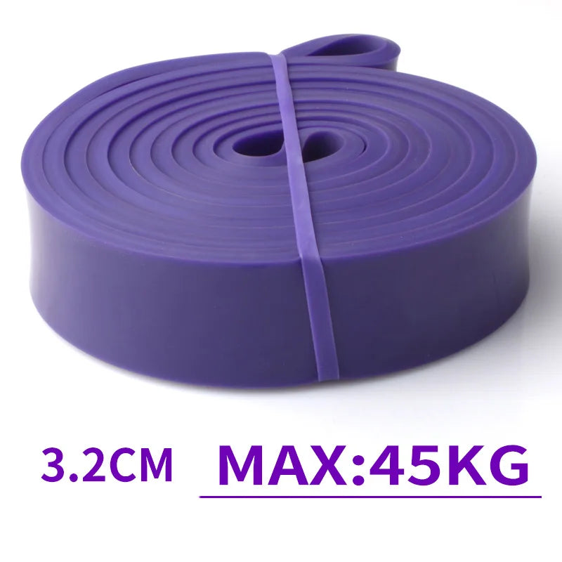 Resistance Bands Exercise Elastic Natural latex Workout Ruber