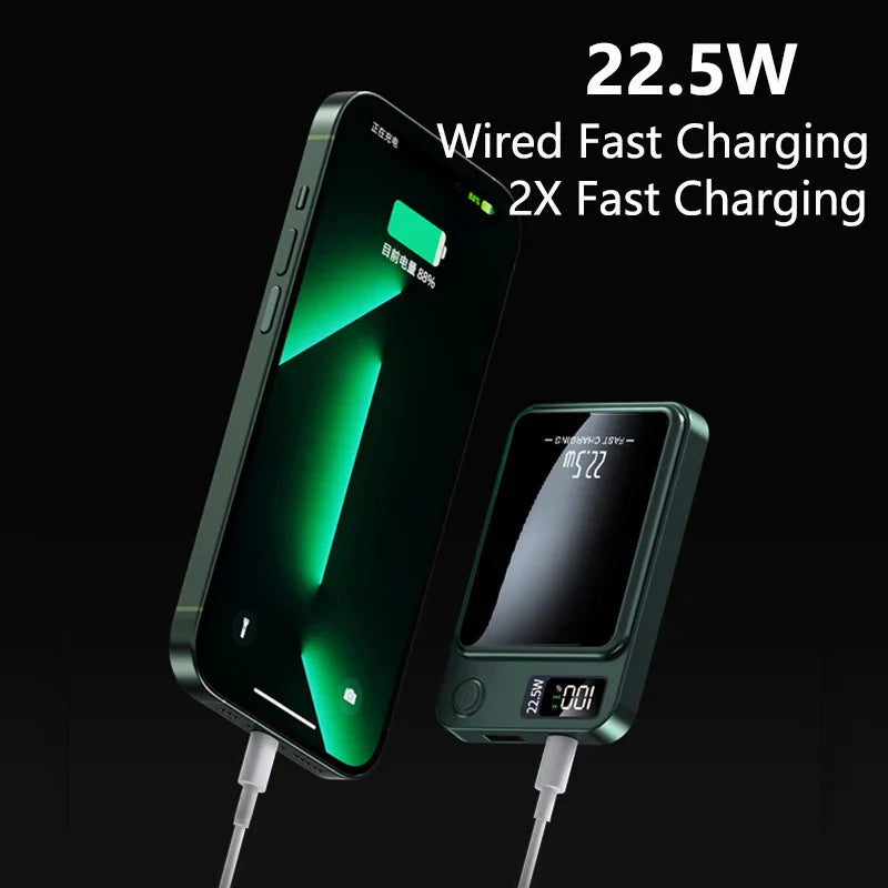 Magnetic Wireless Power Bank 40000mAh 22.5W Fast Charging