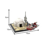 Planet Express Headquarter Building Block Model Puzzle Education