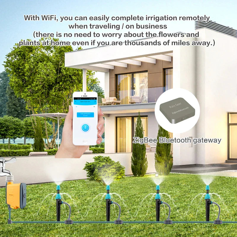 Rain Seer Tuya Zigbee Garden Home Irrigation Watering