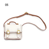 New 1/6 1/8 1/12 Dolls Backpack PU Leather