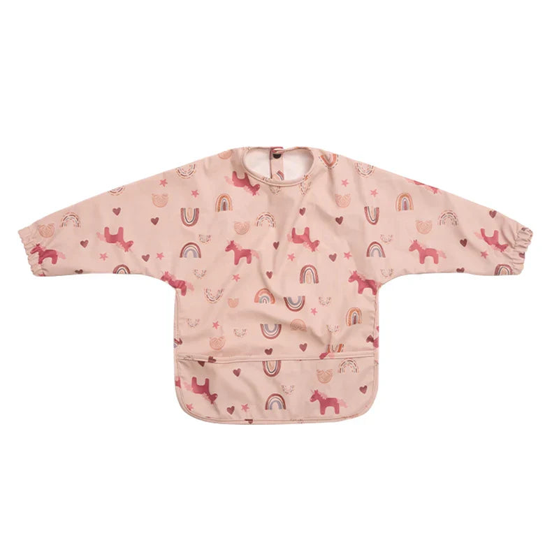 Little Boy Girl Painting Smock Baby's Soft Waterproof
