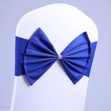 10/50pcs/Lot Bow Chair Sashes Band For Wedding Party